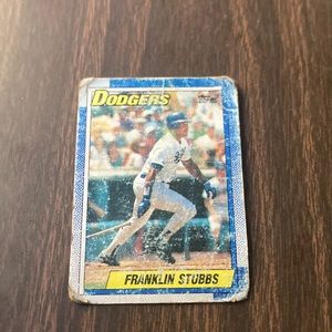 Franklin Stubbs Baseball Card